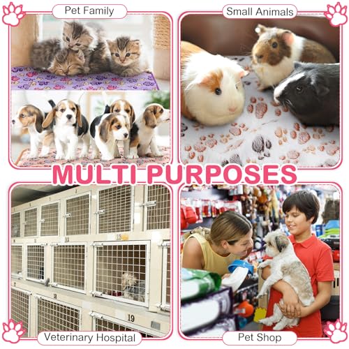 Newwiee Small PET Fleece Blanket Washable Waterproof - Image 4