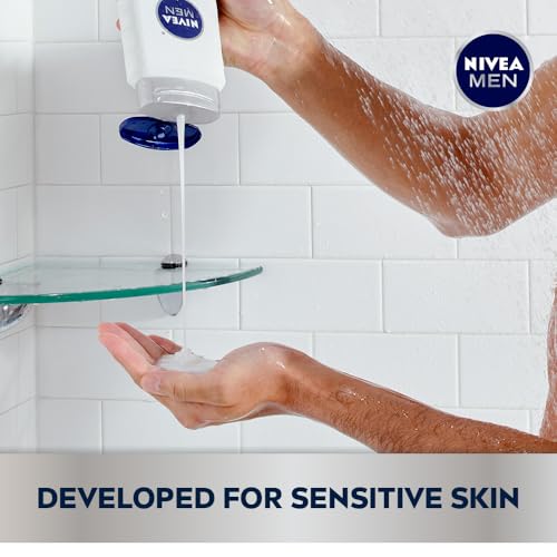Nivea Men Men Sensitive Body Wash, Bamboo Extract - Image 3