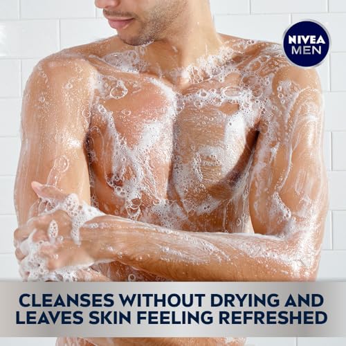 Nivea Men Men Sensitive Body Wash, Bamboo Extract - Image 5
