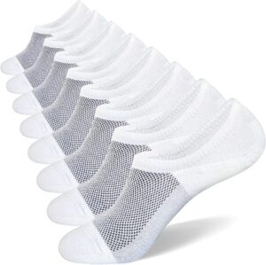 SIXDAYSOX No Show Socks For Men 6/8 Pack