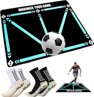 peneyon Non-Slip Soccer Agility Training Mat
