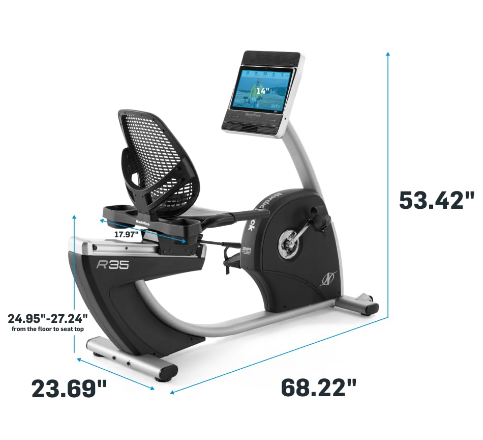 NordicTrack Commercial Series R35 Recumbent Exercise Bike - Image 2