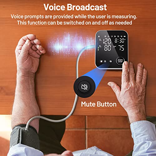 NOUYAN Upper Arm Blood Pressure Monitor With LED - Image 4