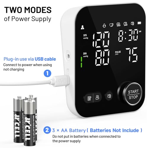 NOUYAN Upper Arm Blood Pressure Monitor With LED - Image 5