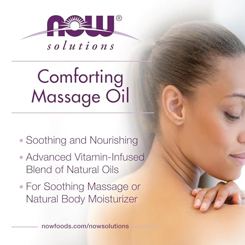 NOW Foods Comforting Massage Oil, Vitamin Infused Blend - Image 4