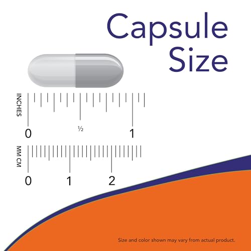 NOW Foods GABA 500 Mg, 200 Veg Capsules - Image 4