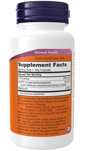 NOW Foods Sleep Regimen 3-In-1 Restful Blend - Image 2