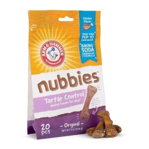 Arm & Hammer Nubbies Dental Treats For Dogs, Chicken Flavor