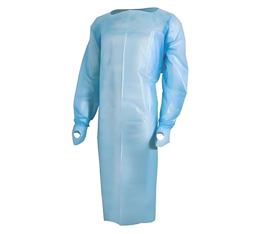 Nuke Armor Isolation Gowns, Level 4, CPE, Blue - Image 2