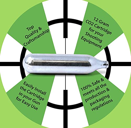 Number 1 In Service 12 Gram CO2 Cartridges For Guns, 25 Count - Image 2