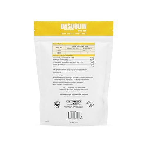 Nutramax Laboratories Dasuquin With MSM Joint Supplement For Dogs - Image 2