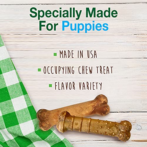 Nylabone Healthy Edibles Natural Puppy Chews, X-Small - Image 3