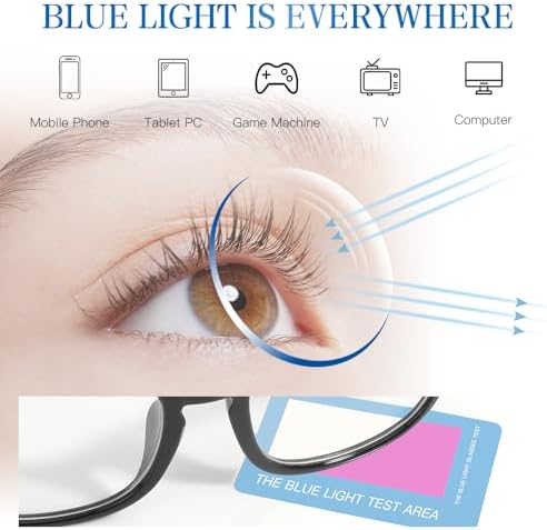 NZKNP Blue Light Glasses For Women And Men - Image 4