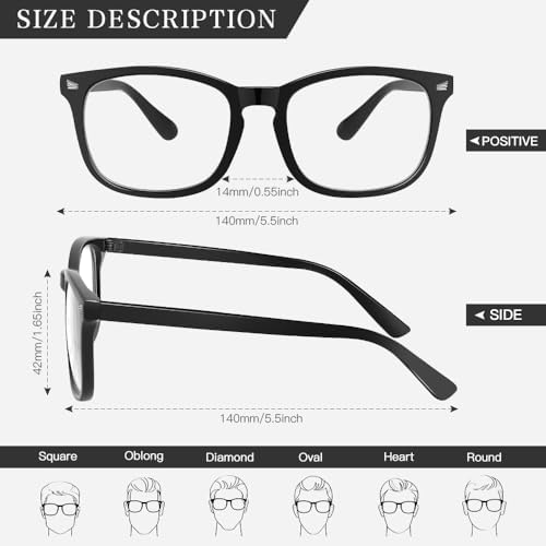 NZKNP Blue Light Glasses For Women And Men - Image 2