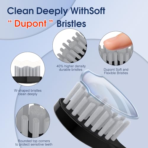 OasiSmile Sonic Electric Toothbrush With 4 Heads - Image 4