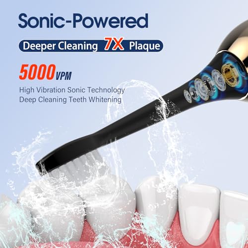 OasiSmile Sonic Electric Toothbrush With 4 Heads - Image 2