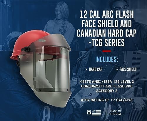 Oberon Arc Flash Face Shield - 12 CAL - Image 2