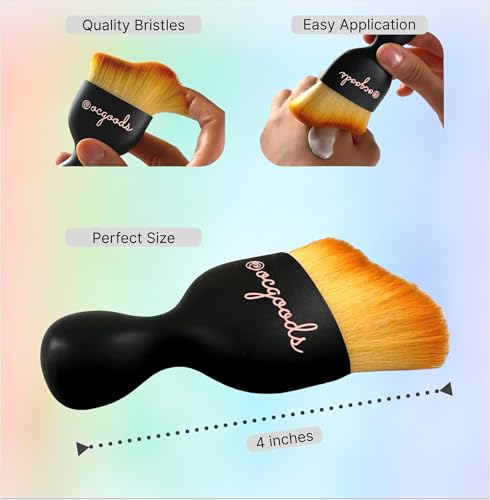 ocgoods Angled Makeup Brush for Liquid Foundation - Image 4