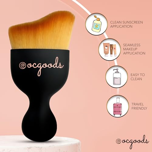 ocgoods Angled Makeup Brush for Liquid Foundation - Image 5