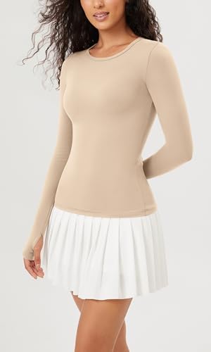 ODODOS Cloud Feeling Long Sleeve Yoga Tee - Image 3