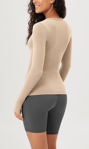 ODODOS Cloud Feeling Long Sleeve Yoga Tee - Image 4