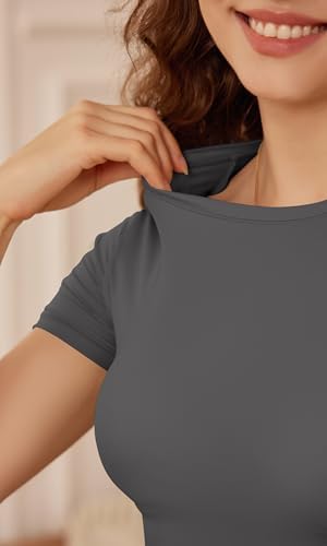 ODODOS Lightweight Soft Short Sleeve Tee - Image 5