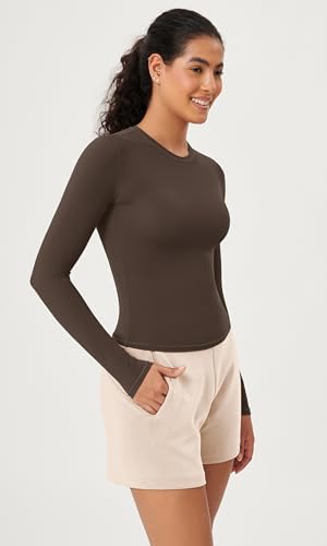ODODOS Lightweight Women's Slim Fit Long Sleeve Tee - Image 2