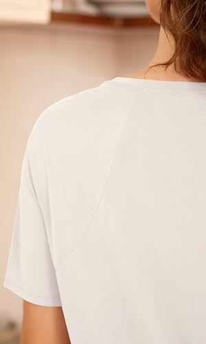 ODODOS Modal Soft Short Sleeve Yoga Tee - Image 5