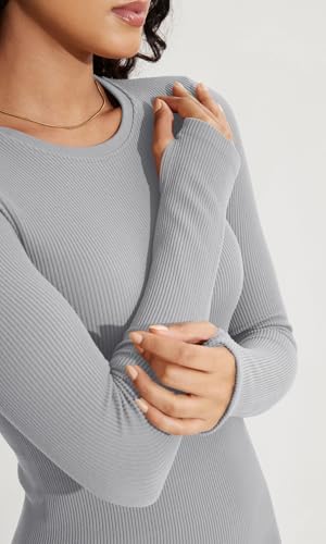 ODODOS Seamless Long Sleeve Yoga Shirt - Image 5