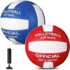 Lenwen Official Size 5 Volleyball 2 Pack