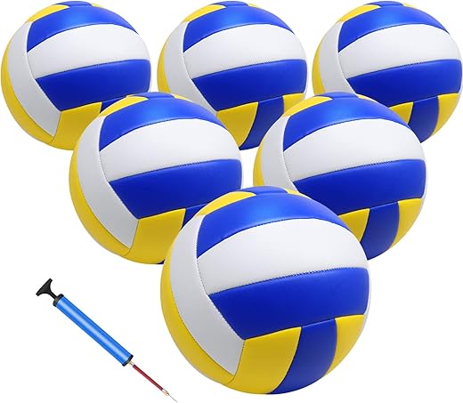 Zantrech Official Size 5 Volleyball Balls Set