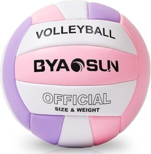 BYAOSUN Official Volleyball For Indoor Outdoor Beach