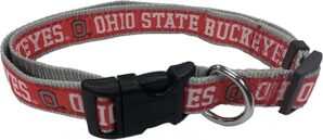 Pets First Ohio State Buckeyes Dog Collar, Large