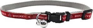 Pets First Ohio State Buckeyes Satin Cat Collar