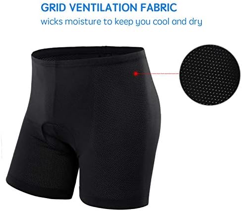 Ohuhu Padded Men's 3D Cycling Shorts - Image 3