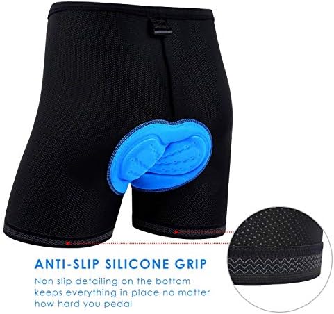 Ohuhu Padded Men's 3D Cycling Shorts - Image 4