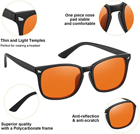 Okany Blue Light Blocking ESports Gamer Glasses - Image 3
