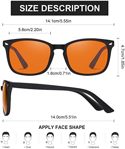 Okany Blue Light Blocking ESports Gamer Glasses - Image 2