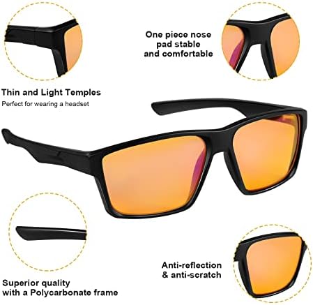 Okany Blue Light Blocking Gaming Glasses - Image 3