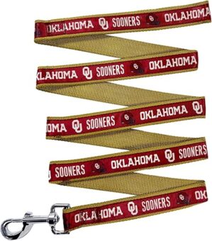 Pets First Oklahoma Sooners Large Dog Leash