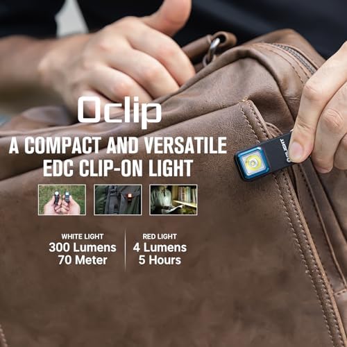 OLIGHT Oclip Rechargeable EDC Flashlight 300 Lumens - Image 2