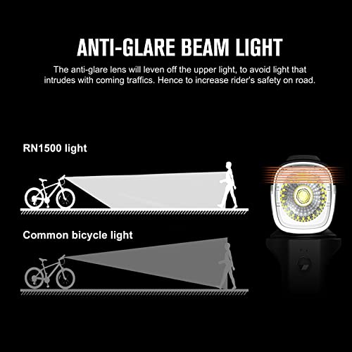 OLIGHT RN 1500 Rechargeable Bike Headlights Bundle - Image 5