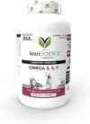 VETRISCIENCE Omega 3 Fish Oil for Pets, 90 Soft Gels