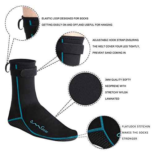 OMGear Neoprene Anti-Slip Beach Booties Socks - Image 3