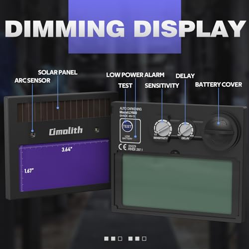 Omolith True Color Auto Darkening Welding Helmet - Image 5