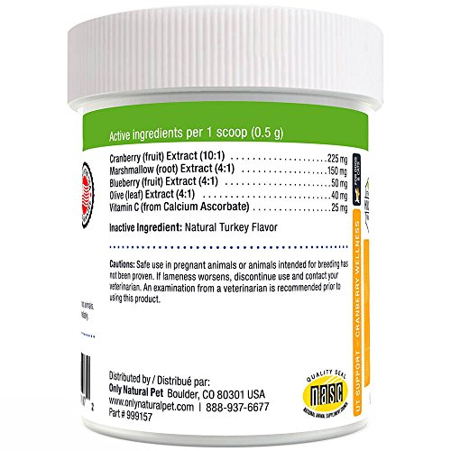 Only Natural Pet Cranberry Wellness Antioxidant Powder Supplement - Image 5