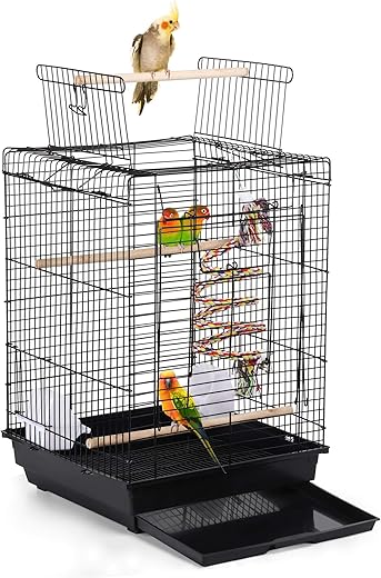 Yaheetech Open Play Top Travel Bird Cage