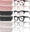 CCVOO Oprah Reading Glasses, Blue Light Readers