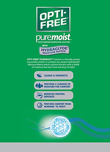 Opti-Free Puremoist Disinfecting Solution With Lens Case - Image 5