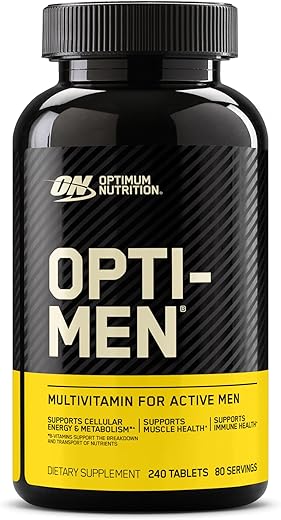 Optimum Nutrition Opti-Men Daily Multivitamin, 240 Count